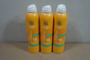 3 Australian Gold Water Resistant Sunscreen Sprays