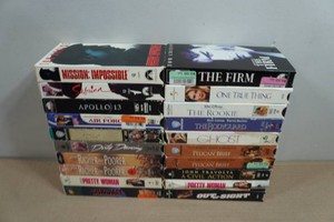 Assorted VHSs - Mission Impossible, Dirty Dancing, Pretty Woman