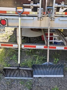 Snow Shovels with Metal Edges