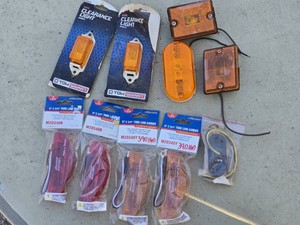 Maxxima and Tow Smart LED Clearance Lights including Models M20340R and M20340Y, various types