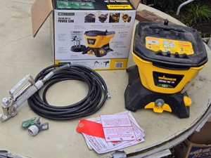 Wagner Control Pro 130 Power Tank Paint Sprayer including Hose and Spray Gun Accessories