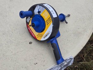 25 ft Pistol-Grip Drum Auger Tool