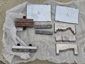 Miscellaneous Metal Industry Parts Including Die and Cutting Blanks
