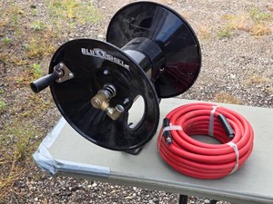 BluShield Hose Reel and 38 200WP Air Hose