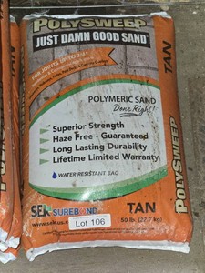Tan Polysweep 50 lb Polymeric Sand