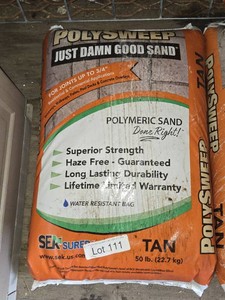 Tan Polysweep 50 lb Polymeric Sand