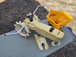 Nelson Raintrain Traveling Sprinkler and Hand Spreader