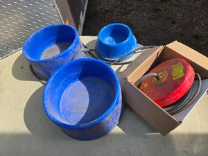 Heated Animal Bowls and De-Icer