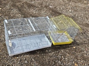 Lot of Two Bird Cages