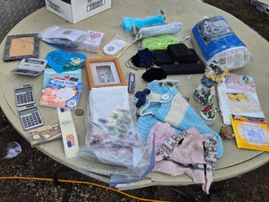 Lot of Various Household and Craft Items
