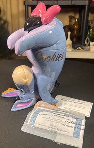 Disney Eeyore Some Days Are Better Upside Down Cookie Jar by The Bradford Exchange.