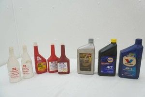 new unopened 3 quarts ATF, 5 containers of various brand Isopropyl Fuel Line Antifreeze