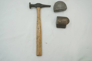 auto body hammer and 2 auto body repair tools