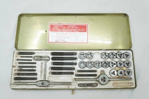 Tungsten tap and die set