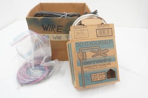 large box of wire mostly automotive