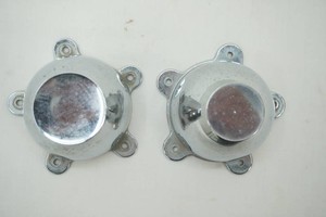 2 center caps 3 14 diameter, screw holes are 3 13 on center