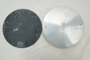 aluminum potters wheel head 12