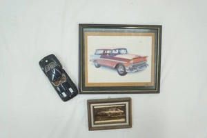 model Corvette, photo of Nomad Wagon, photo of Firebird
