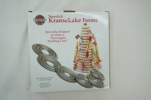 Norpro Nonstick Kransekake Forms Norwegian Wedding Cake