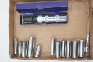 dep well sockets and an impact driver