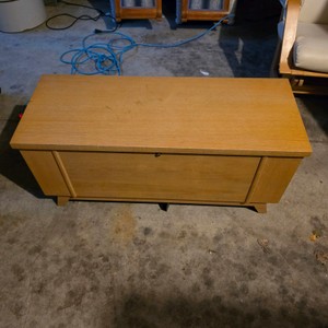Lane Cedar Storage Chest with Light Wood-Tone Finish