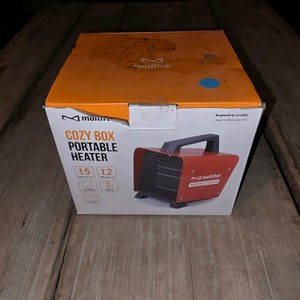 Cozy Box Portable Personal Space Heater in Original Box