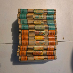 Vintage Young Folks Library 10-Volume Illustrated Childrens Book Set
