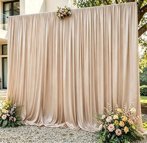 PARTISKY 8x10-Foot Backdrop Curtains 2-Pack - Brand New