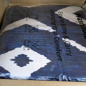 Blue and White Extra Large Area Rug - Brand New