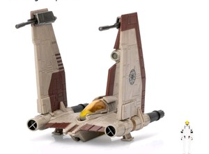 Star Wars Micro Galaxy Squadron V-19 Torrent Starfighter - Brand New