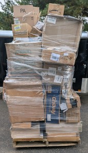 WOW Amazon Mediums Returns Pallet 77.5 Tall