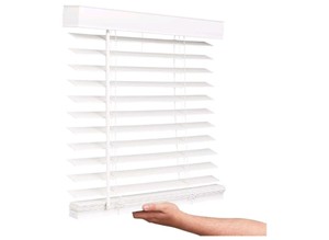 Lotus & Windoware Cordless Faux Wood Blinds $34.99 Retail - Brand New