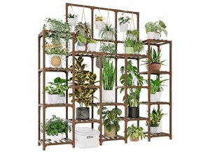 GENTINGBRO 63-Inch 14-Tier Indoor Outdoor Plant Stand $44.99 Retail - Brand New