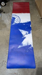 Patriotic USA Flag Themed Floor Runner Mat - Brand New