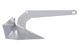ISURE MARINE 22 lb Galvanized Steel Delta Boat Anchor $89.99 Retail - Brand New
