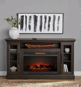 Members Mark Ridley Media Fireplace Console $699.00 Retail - Brand New