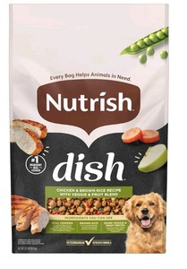 Rachael Ray Nutrish Dish Chicken & Brown Rice Dry Dog Food 11.5 lb - Brand New