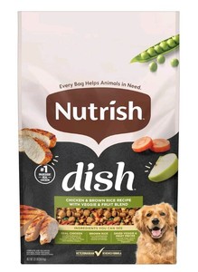 Rachael Ray Nutrish Dish Chicken & Brown Rice Dry Dog Food 11.5 lb - Brand New