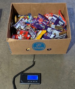 Assorted Candy and Chocolate 24.80 lb Box Lot - Brand New