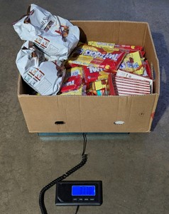 Assorted Candy and Chocolate 31.70 lb Box Lot - Brand New