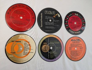 Set of 6 Vintage Records  Columbia, RCA, Capitol & More