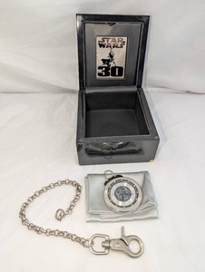 Star Wars 30th Anniversary Darth Vader Pocket Watch with Display Case