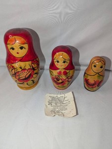 Hand-Painted Matryoshka Nesting Dolls