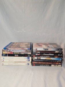 Assorted Movie DVD & Blu-ray Lot, Twilight Breaking Dawn, Premonition, and Hide and Seek