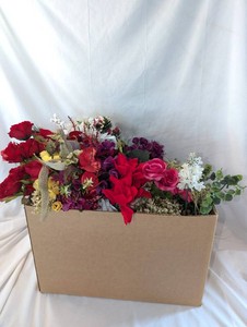 Assorted Artificial Flowers & Greenery