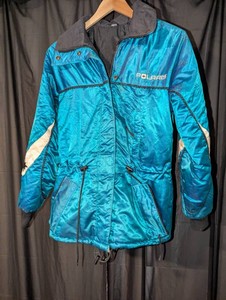 Vintage Polaris Teal Winter Jacket, XS