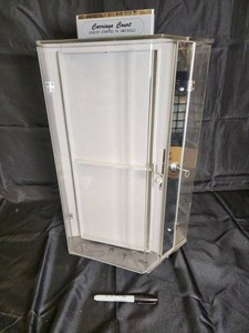 Carriage Court Mirrored Jewelry Display Cabinet
