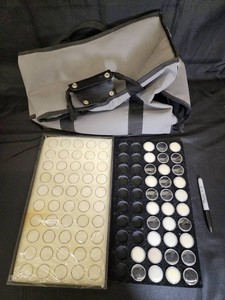 Mixed Lot Gemstone & Specimen Storage Containers, Trays & Tote