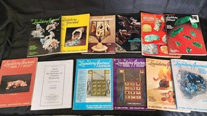 Vintage Lapidary Journal Magazines & Mineral Ephemera Mixed Lot (12 Pieces)