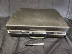 Vintage Samsonite Hard-Shell Briefcase With Combination Lock